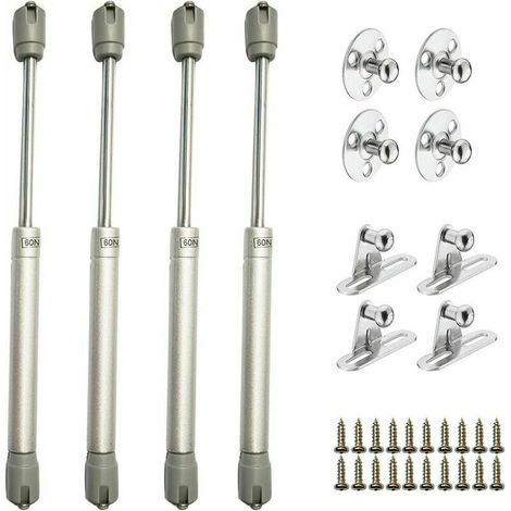 Amortiguadores de cierre para armarios y muebles de cocina, 60 N/6 kg, longitud 270 mm - Pack de 4 (1/4)