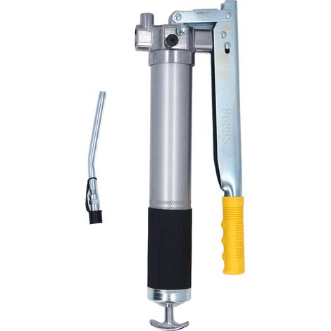 Pistolet graisseur à levier, capacité de 21 oz, pression maximale de 12 000 PSI, haute et basse pression interchangeables pour voitures, camions et bateaux. (1/5)