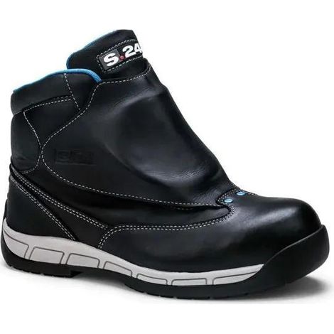 Scarpe antinfortunistiche s24 Hero S3 nero pelle taglia 36 a 47