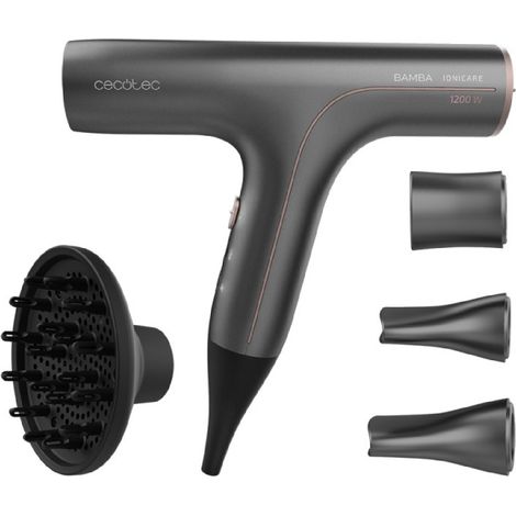 Asciugacapelli con motore digitale con ioni reali, Extreme Protezione e funzione autopulente condiffusore. (1/5)