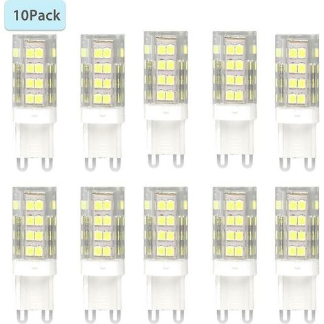 EASYCOMFORT Lot de 10 ampoules LED G9 blanc froid éclairage domestique (1/5)