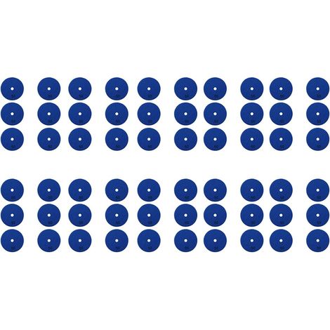 60 Pcs 4 Pouces / 100 mm Grit 50 Diamant Pad de Polissage à Sec Marbre Résine Flexible Disque de Ponçage Pierre Céramique Pierre Disque de Polissage (1/5)