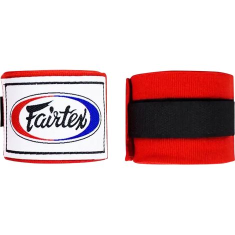 Vendas de boxeo Fairtex HW2 rojas de 4,5 m