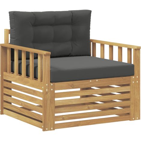 Maison Exclusive - Outdoor-Sofa Polyester Weiß