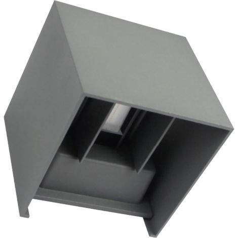 Megatron MT68002 LED-Außenwandleuchte LED 4.5 W Schwarz