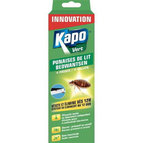 kpro 3365000030639 Trampa transparente para chinches de cama