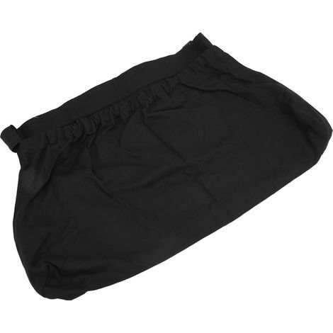 Sac de cueillette à porter à la taille, en tissu Oxford pliable, lavable et réutilisable, pour la conservation des fruits et des fruits (noir). (1/5)
