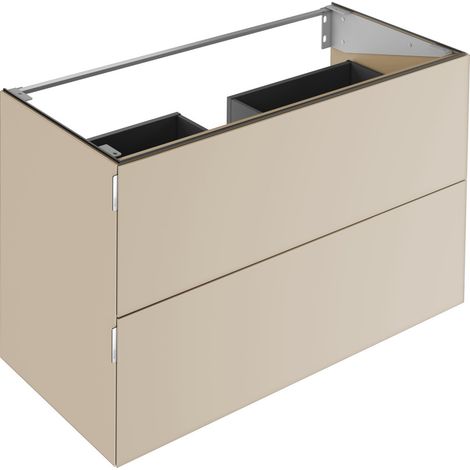 KEUCO EDITION 11 ART meuble sous-lavabo, 2 tiroirs frontaux, (1/4)