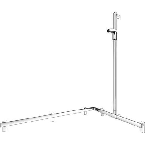 Barre de douche AXESS droite chromée 1140/840/1300mm