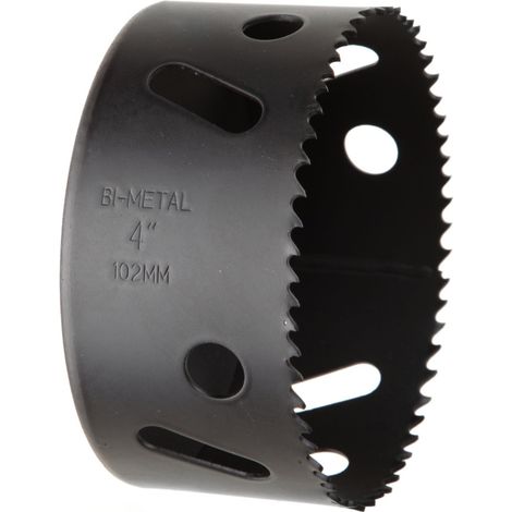 Kit de sierra de corona DIAGER HSS bimetal 68 mm dientes dentelados