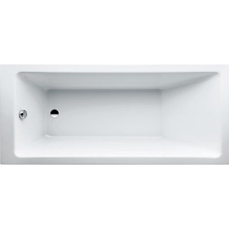 Baignoire à encastrer LAUFEN PRO 1695 x 755 mm blanc LAUFEN