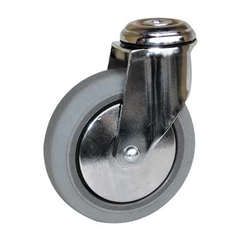 Roulette industrielle Pivotante Guitel Hervieu, Acier galvanisé, Ø 100mm, 80kg ( Prix pour 1 )