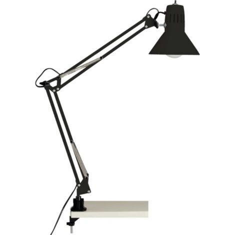 Brilliant lampe, lampe de bureau noir, métal, 1x A60, E27, 40W, lampes normales (non incluses) (1/5)