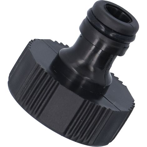 Lot de 10 adaptateurs filetés 15 mm, connecteurs de tuyau d'arrosage en plastique étanches et résistants pour jardin et cour, filetage femelle G1 (1/5)