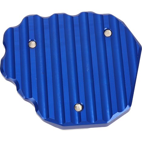 Extension de béquille latérale de moto, agrandisseur de béquille de remplacement en alliage d'aluminium pour KYMCO KRV180 2021 + bleu (1/5)
