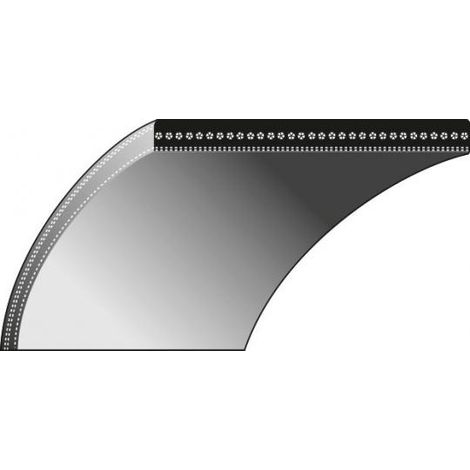 Cinghia trasmissione 750 x 30 compatibile falciatrice TIELBURGER HT50 - HT60