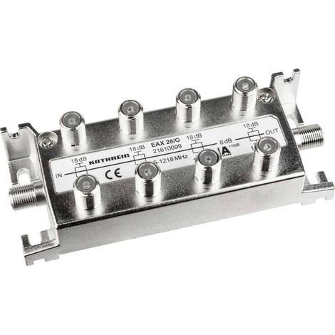 Kathrein EAX 28/G Répartiteur TV câble 4 voies 5 - 1218 MHz Y762362 (1/2)