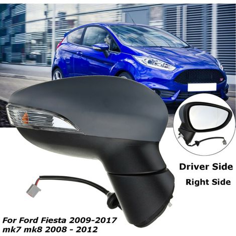 For FORD FIESTA 2013 - ELECTRIC HEATED MIRROR WING DOOR AWARD RIGHT MANUAL FOLD (RIGHT SIDE) (1/2)