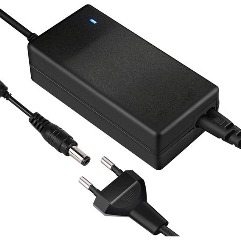 Transformateur d'Alimentation 24V 5A 120W, Adaptateur D'alimentation Secteur Universel AC 100V-240V à DC 24V Transformateur 5,5 x 2,5 mm pour Bandes LED, Caméras de Surveillance, Routeur, Écran LCD (1/5)