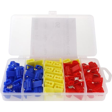 Set di connettori elettrici rapidi da 50 pezzi amio-02346 (1/2)