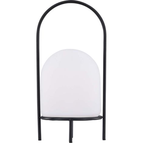 Colie Tischleuchte LED für den Außenbereich 26x53x26cm schwarz. (1/4)