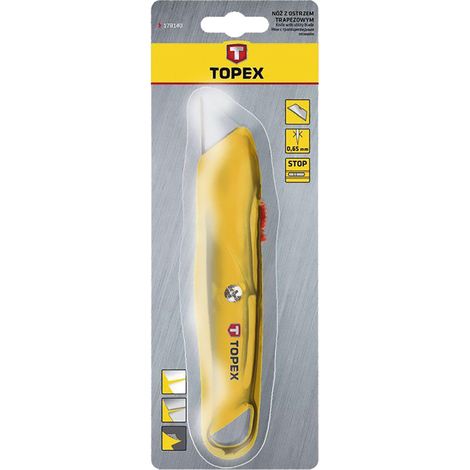 Cutter per Rifilare Spessore Lama Topex 0,65 mm