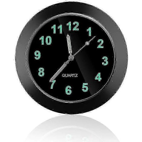 Horloge lumineuse améliorée pour voiture et moto : montre à quartz pour aérateur avec fixation par clip - Yvan (1/5)