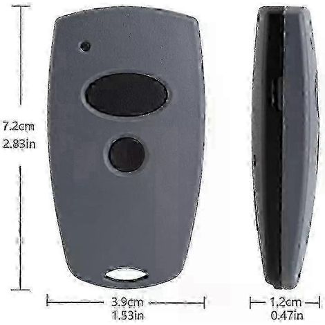 Télécommande Marantec 868 MHz pour ouvre-porte de garage (lot de 2) (1/5)