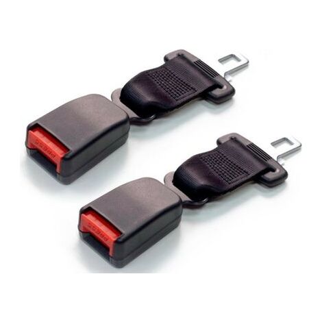 2 pièces Rallonge de ceinture de sécurité, rallonge de ceinture de sécurité de voiture, boucle de ceinture de sécurité (1/5)