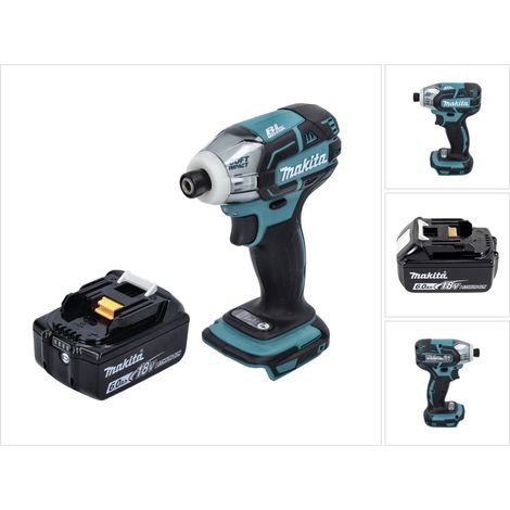 Avvitatore a impulsi a batteria Makita DTS 141 G1 18 V 40 Nm 1/4" brushless + 1x batteria ricaricabile 6,0 Ah - senza caricabatterie