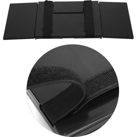 Miroir de courtoisie pliable pour voiture, pare-soleil de voiture, miroir de courtoisie, miroir décoratif d'intérieur (1/5)