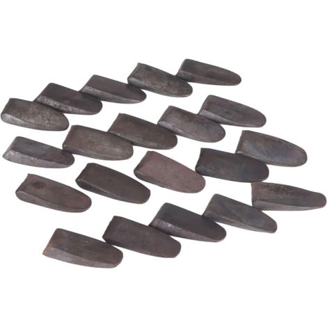 Cuñas de hierro grado Industrial 20 piezas para mantenimiento del (1/5)