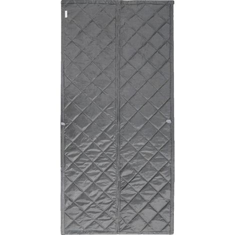 Rideau de porte, isolant, réducteur de bruit, GRIS (1/2)