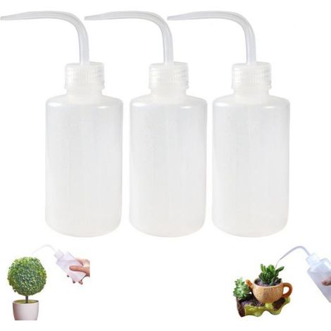 3Pcs Flacon de Lavage de Sécurité,250ml Bouteille pissette Plastique Bouteilles Compressibles pour Labo de Tatouage Jardin Plantes (1/4)