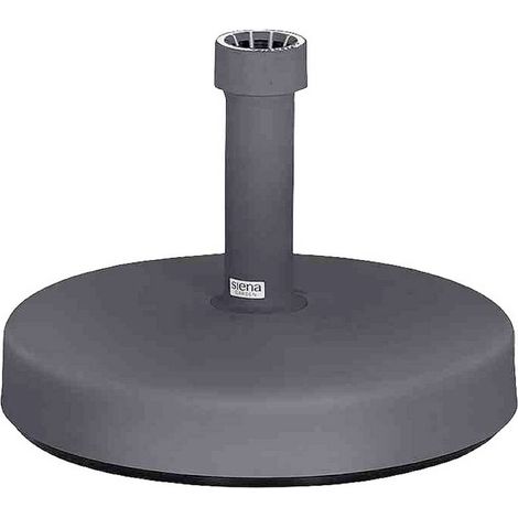 [NEUWERTIG] B-Ware Siena Garden Schirmständer Füllfuß 25kg anthrazit mit Supergrip-Überwurfmutter (1/2)