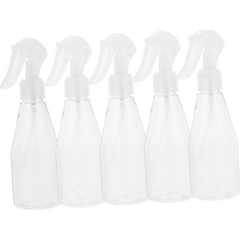 Flacons pulvérisateurs rechargeables - SUPVOX - Lot de 5 flacons - Blancs - Plastique durable (1/5)