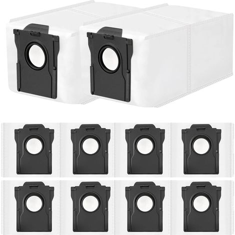 12 sacs à poussière de rechange Dreame L10s Ultra Gen 2, L10s Pro Ultra Heat, L50 L40 Ultra AE, robot aspirateur (1/5)