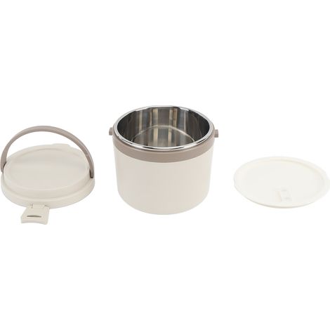 Isolierte Lunchbox mit 1200 ml Fassungsvermögen aus Edelstahl 304, auslaufsicher und tragbar für Büro und Schule (1/5)