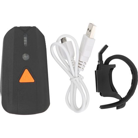 Hochleistungs-LED-Fahrradscheinwerfer, wiederaufladbar über USB und induktives Laden (1/5)
