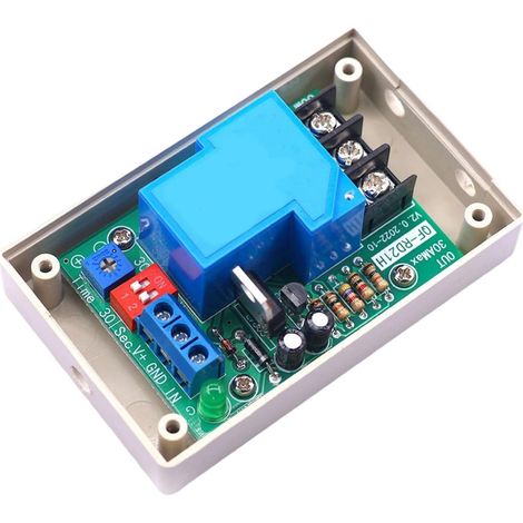 Module de temporisation 12 V/24 V : circuit avec contrôle délai (1/5)