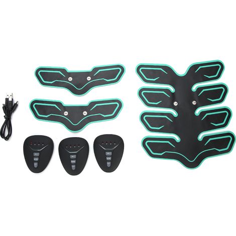Dispositif intelligent de stimulation musculaire abdominale, bras et jambes pour entraînement fitness, électrostimulateur tonifiant (1/5)