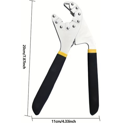 Clé polyvalente 14 en 1 en acier carbone haute résistance – Clé à molette multifonction pour bricolage, électricité, mécanique, moto et vélo (1/5)