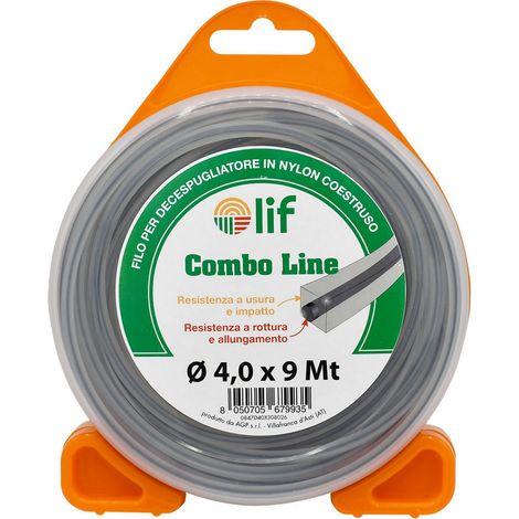 1ROTOLO FILO PROFESSIONALE 'MAGIC LINE' quadro elicoidale mm 4,0 mt 9