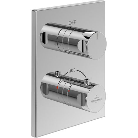Villeroy & Boch Universal Taps & Fittings Unterputz-Thermostat mit Zweiwege-Mengenregulierung