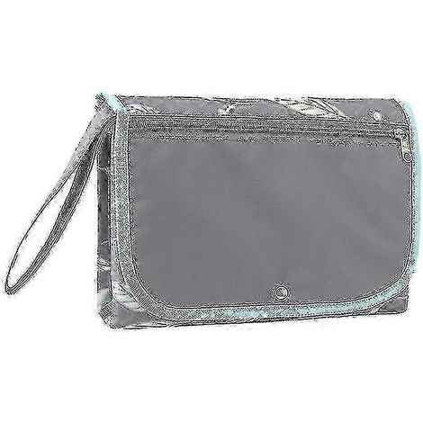 matelas à langer imperméable pour bébé, sac à langer pliable et multifonctionnel portable (1/3)