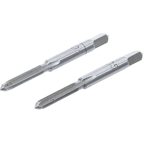 Taraud - M3 x 0.5 mm - Pour Filetage Précis en Mécanique et Électronique - Lot de 2 Pièces (1/2)