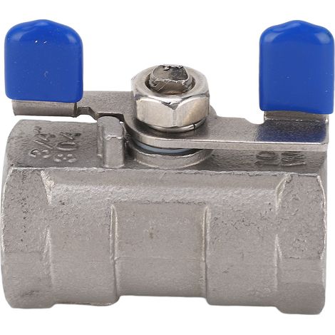 Vollbreites, gerades Kugelventil, 3/4 Zoll, Innengewindeanschluss, Edelstahl, 1000 PSI, Rohr (1/5)