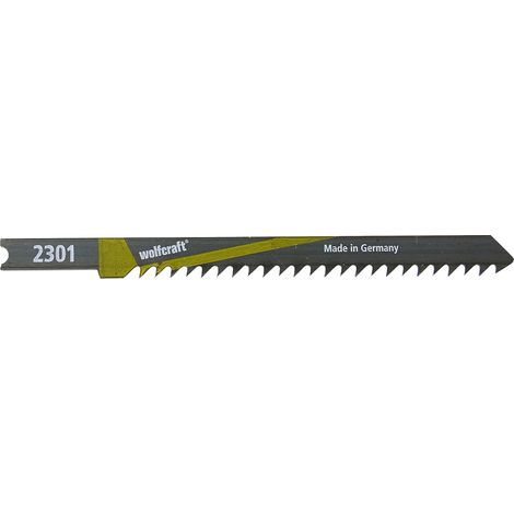 WOLFCRAFT - 2 LAME PER SEGHETTI ALTERNATIVI HCS TAGLIO RAPIDO 75 MM. ATTACCO A "U" 2301000 (1/5)