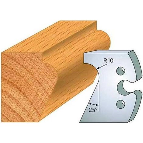 Jeu de 2 Fers Profilés Acier HT 50 x 5,5 mm - N°248 Nez de marche - Outil de menuiserie - Diamwood