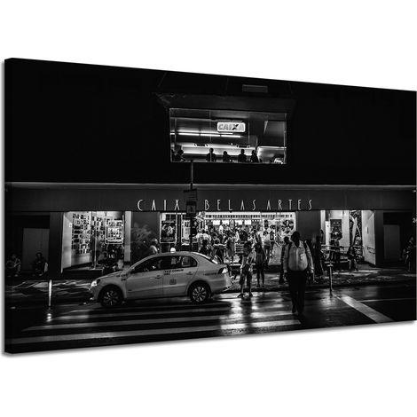 Leinwanddruck Architektur Taxistraße 120x70